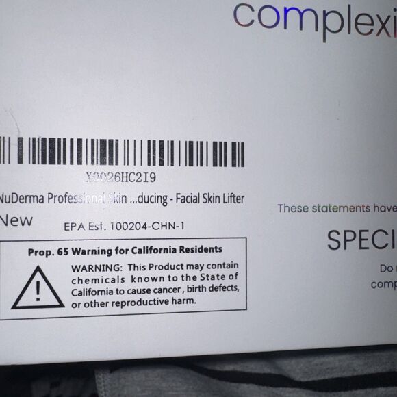 Pure Daily Care NuDerma Professional Ne+Ar Skin Therapy Wand w 6 Fusion Used - Picture 4 of 15